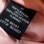 Vertigo Paris Vertigo Polka Dot Mesh Smocked Dress V-Neck Sleeveless Red Stretch Size Medium Photo 9