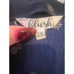 Hint of Blush  BUTTON UP PINEAPPLE SHIRTDRESS PLUS SIZE WOMENS SIZE 2X Photo 7