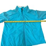 Lululemon Women’s 12 Track Attack Full Zip Windbreaker Jacket Aqua Blue Sporty Photo 14