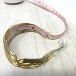 Sterling Silver , gold overlay multi strand cuff, 24.2g Photo 14