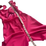 Lovers + Friends Barbie Pink Knox Jumpsuit Cut Out Ruffle Sleeve Women Size XS Photo 15