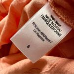 Young Fabulous and Broke YOUNG FABULOUS & BROKE Peach Linen Blend Button Down Tshirt Dress Boho Size Sm Photo 8