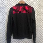 PINK - Victoria's Secret Victoria’s Secret Hot PINK zip pullover tropical print sweatshirt Size XS Photo 4