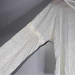 Rag and Bone  Small Cream Long Sleeve Linen Top CPW4‎ Photo 4