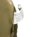 ZARA  Floral Ruffle Silky Satin Mini Dress Medium Green Lily Wedding Guest Garden Photo 9