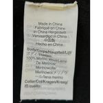 J.Crew Women's Tippi Merino Wool Leopard Collar Sweater Black Size Large Photo 5