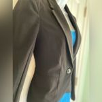 Takara Black Fitted Minimalist Button Business Blazer Sz Small in EUC Photo 1