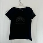 BMW Motorsport Short Sleeve Car T Shirt Womens M Black Size M Photo 1