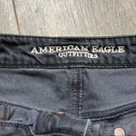 American Eagle AEO 5 Button Distressed Hi Rise Festival Mini Skirt Women’s Size 6 Photo 4