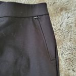 Rafaella  Curvy Laced Grommet Detail Capri Pants Black Size 12 Petite Photo 2