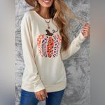 Boutique CLEARANCE- Pumpkin Graphic Pullover Sweatshirt Photo 1
