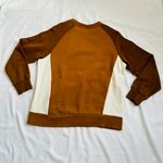 ZARA ★ Basic Colorblock Sweatshirt - Dark Mustard/ Cream ★ Photo 11