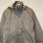Mondetta ποΈ Gray Hooded Rain Jacket Size S Photo 1