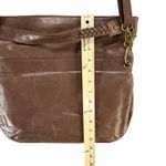 The Sak  Pax Crossbody Purse Brown Leather Bag Adjustable Strap Urban Hippie Boho Photo 11