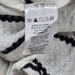 Paper Crane  Womens Waffle Knit Tank Top Nautical‎ Button Front Tie S NWT Photo 4