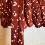 Urban Romantics Terracotta Floral Mini Skirt Peasant Babydoll Shorts Under Photo 2