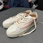 Soludos  womens Check‎ Mate Ibiza Platform Sneaker Peach Womens size 11 Photo 3