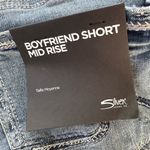 Silver Jeans Silver Boyfriend Indigo Mid Rise Roll Cuff Denim Blue Jean Shorts Plus Size 22W Photo 7