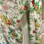 Nanette Lepore Women Floral Cold Shoulder Ruffle Midi Wrap Dress Sz 6 Whimsical Photo 8