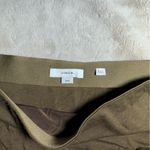 Vince • Mink Skirt • Draped Jersey • Army Green • Medium • Slip On Photo 6
