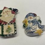 Lot Of 2 Ceramic Brooch Pins 1 TSC 2002 Vintage Photo 9