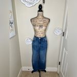 Judy Blue NTM: Medium Wash Dixie Jeans Wide Leg Cropped with Raw Hem Sz 9/29 Photo 1
