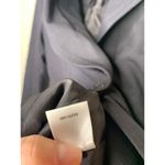 Relativity  Womens Size 10P Petite Black Jacket Blazer One Button Faux Pockets Photo 7