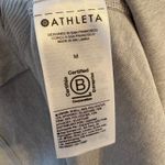 Athleta  Uptempo Hoodie Sweatshirt‎ Cowl Neck Long Sleeve Gray Size Medium Photo 3