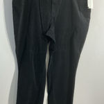 L.A. Blues Womans Trousers 24 W Black Corduroy NWT Photo 0