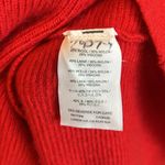 J.Crew Bright Orange Red Wool Blend Dolman Sleeve Sweater Style #E1382, XL Photo 4