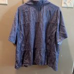 Studio 1940 Women’s size 30/32 button up  denim short‎ sleeve blazer Photo 3