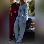 PARKE Linen Boxer Pants Sky Blue Size M NWT Photo 9