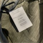 Veronica Beard  Olive Green Pima Cotton Ruffle T-Shirt XS Photo 4