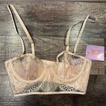 Savagexfenty NWT Savage x Fenty Lace and Vinyl Bra Photo 0