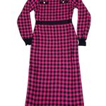 SheIn Pink and Black Checkered sweater dress Photo 1