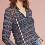 Anthropologie  Cloth & Stone Kerry Blue Printed Long Sleeve XS Photo 1