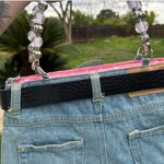 Vintage y2k Denim Shorts Purse Blue Photo 3