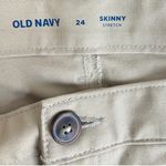 Old Navy Women 24 Skinny Stretch Khakis Beige Pants Office Business Casual Photo 2