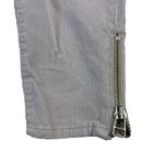 Victoria's Secret VS Mid Rise Capri Stone Gray Skinny Corduroy Pant Size 0 Y2K Photo 1