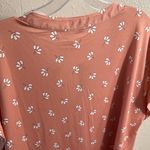 Zenobia Pink Relaxed Blouse with Flutter Sleeves Photo 6