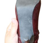 Calvin Klein  Merlot Patent Leather Jocey Heels Sz 6M Photo 8