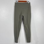 K. By Kendra Scott Activewear High‎ Rise Lustrous Leggings Olive Green Size L Size L Photo 2