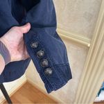 Free People We The Free Viva Surplus Denim Jean Jacket in Starless Sky Sz M Photo 10