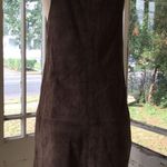 BB Dakota Women’s Casual Brown Leather Sleeveless Suede Mini Dress, XS Photo 4