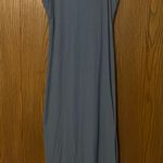 Tank Maxi Long Dress Gray Size L Photo 0
