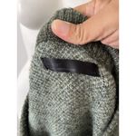 Oak + Fort Size XS Women’s OVERSIZED INTARSIA KNIT SWEATER Green Forest Color Photo 1