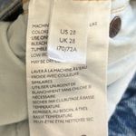 Free People Mom Jeans Womens 28 Medium Wash High Rise Distressed Grunge Y2K Photo 5