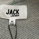 Jack by BB Dakota  Gray Zip Up Cardigan Sweater Size Medium New With Tags Photo 2