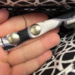 Vera Bradley Night and Day Knot Convertible Shoulder/Clutch Black/Gray/White Bag Photo 9