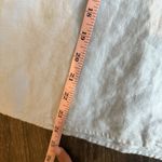 Orvis  Classic Button Up Shirt Womens M Blue Linen Long Sleeve Collared 1852 Photo 8